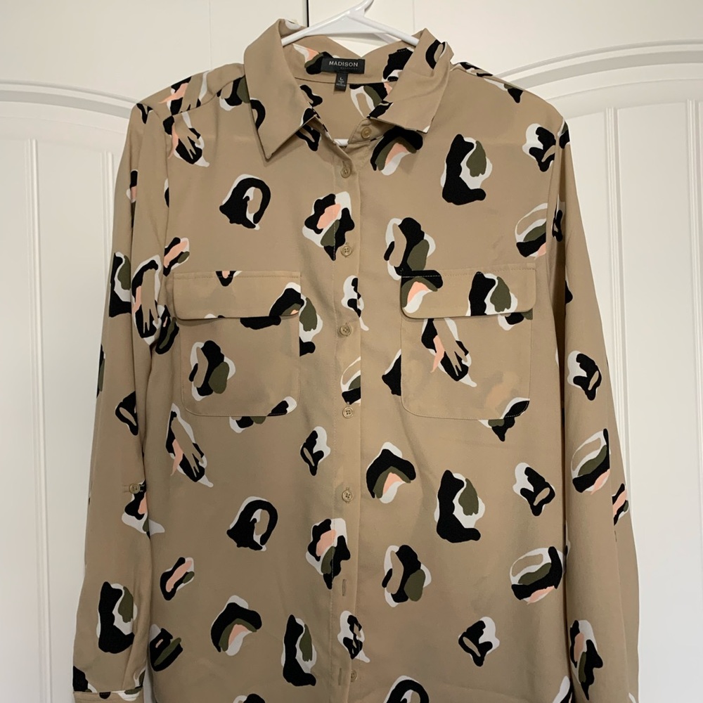 Leopard Blouse